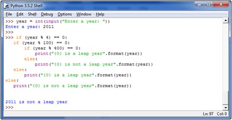 Python Program To Check Leap Year Python Tutorials