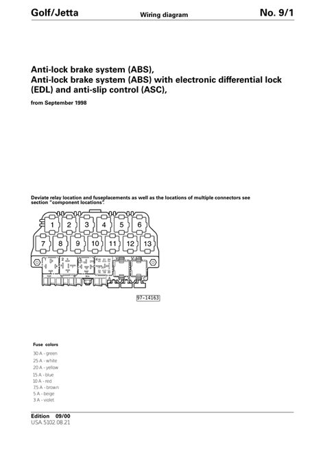 Volkswagen Golf Mk4 Wiring Diagram - Wiring Draw