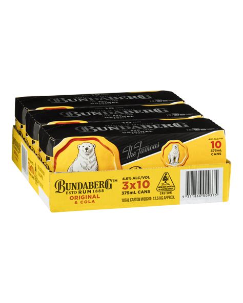 Buy Bundaberg Up Rum Cola Cans 24 Pack 330ml Online With Same Day