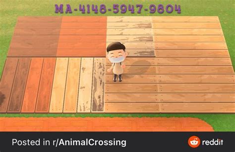 Acnh Wood Plank Deck Code Coding Animal Crossing Deck