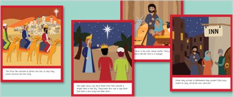 Nativity Story Sequencing Activity Long Version Free Early Years