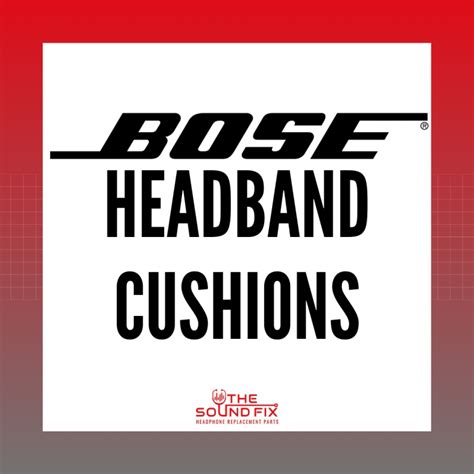 Bose Replacement Headphone Headband Pad - TheSoundFix Parts