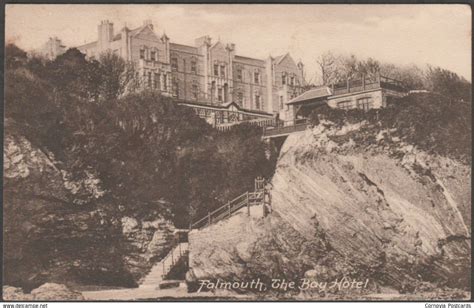 Falmouth The Bay Hotel Falmouth Cornwall 1918 Friths Postcard