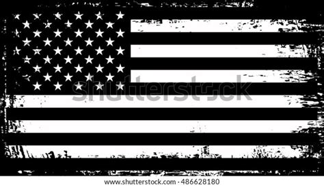 Grunge American Flagvector Flag Usa Stock Vector Royalty Free