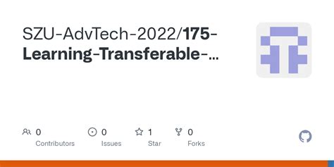 GitHub SZU AdvTech 2022 175 Learning Transferable Visual Models From