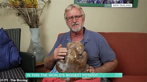 This Morning viewers left in hysterics as New Zealand man shows off 'world's biggest potato ...