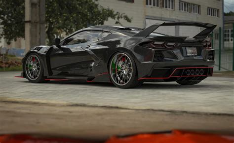 New Widebody Kit Gives Corvette C8 Stingray Supercar Looks Artofit