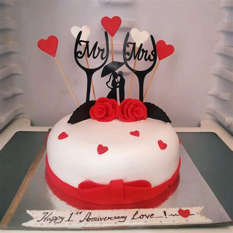 Happy Anniversary Cake - Wishingcart.in