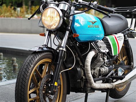 Restored Classic Moto Guzzi V Monza Style Cafe Racer