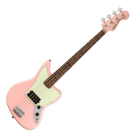 Squier FSR Affinity Jaguar Bass H Shell Pink Gear4music