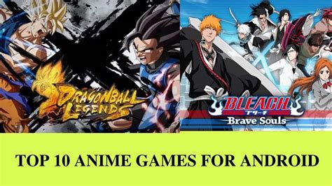 Top 10 Anime Games For Android Techyv