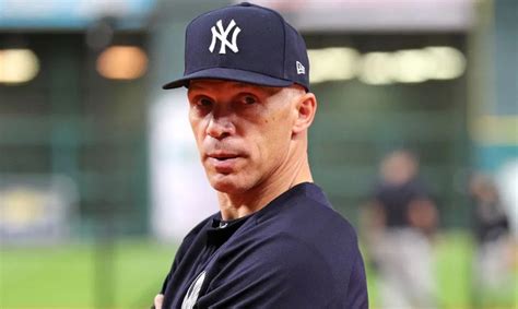 Joe Girardi Catcher / Yankees manager Joe Girardi speaks at Brunswick ...