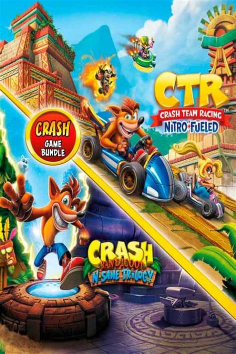 Crash Bandicoot Bundle N Sane Trilogy CTR Nitro Fueled