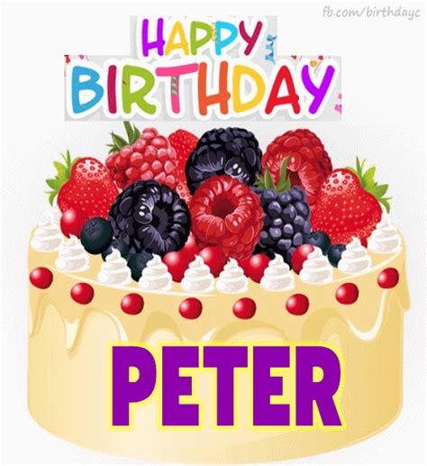 Happy Birthday PETER Birthday Greeting Birthday Kim