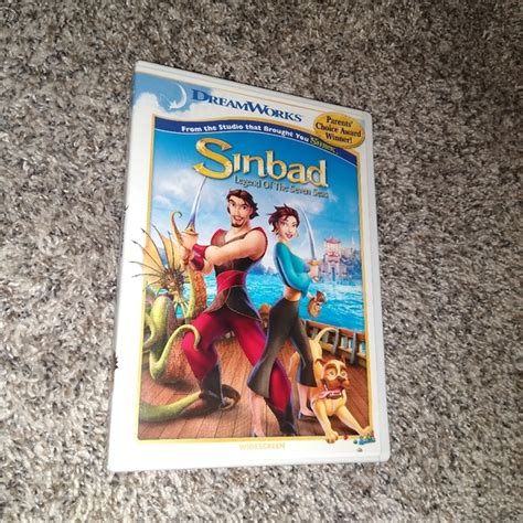 Dreamworks Media For Dvds Cds Only Sinbad Legend Of The Seven