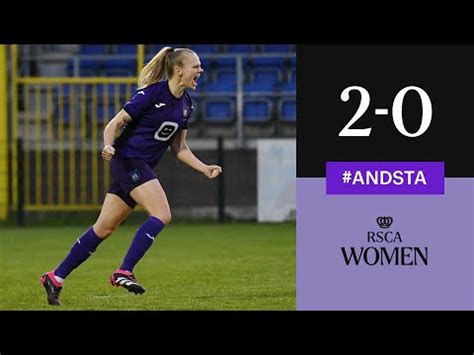 HIGHLIGHTS RSCA Women Standard de Liège 2022 2023 YouTube