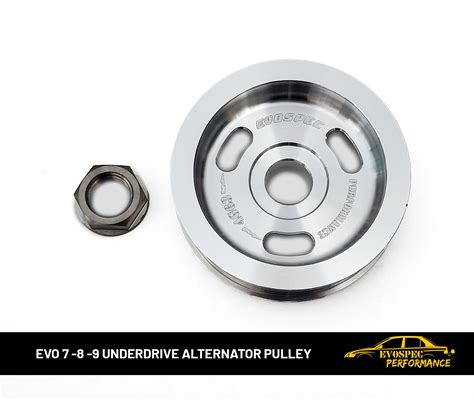 Evo 7 8 9 Underdrive Alternator Pulley Evospec Performance