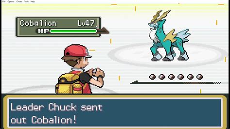 Pokémon Radical Red Hardcore Mode Johto Gym Leader Chuck Battle YouTube