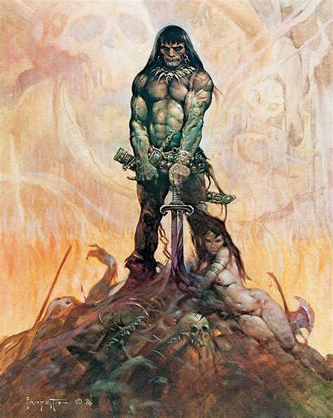 Frank Frazetta Art On Twitter Rt Buse Chris Frazetta Like A Boss