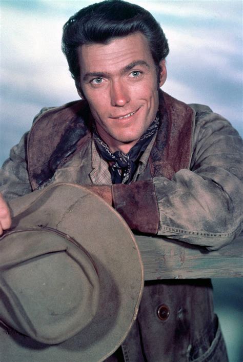 CLINT EASTWOOD in RAWHIDE -1959-. Photograph by Album | Pixels