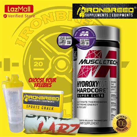 MUSCLETECH HYDROXYCUT HARDCORE SUPER ELITE 120 Caps Lazada PH