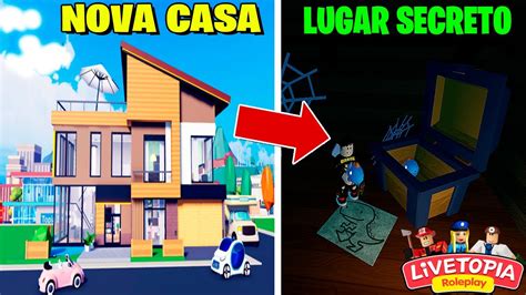 LUGAR SECRETO da NOVA CASA DO LIVETOPIA RP no ROBLOX NOVA ATUALIZAÇÃO