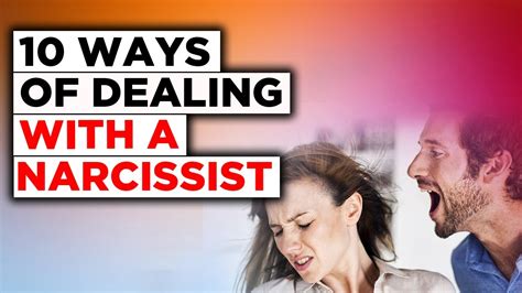 Ways To Deal With A Narcissist Youtube