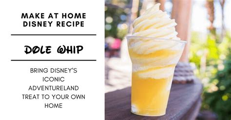 Disney Puts Out Their Recipe For Churros And Dole Whip Resetera