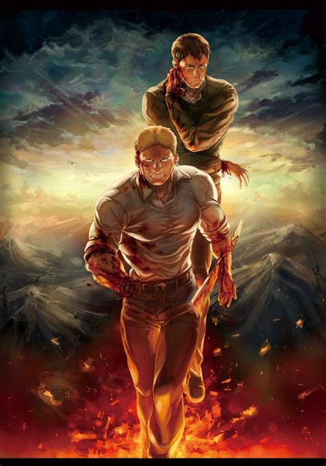 Reiner And Bertolt Attack On Titan Memberillust