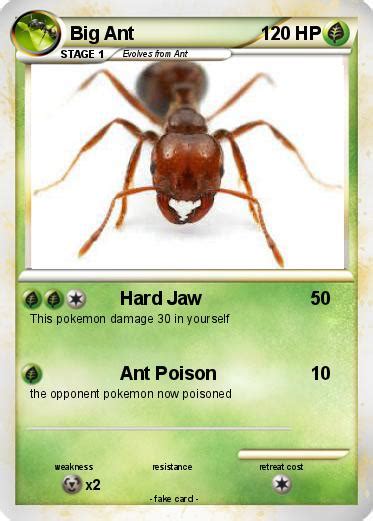 Pokémon Big Ant Hard Jaw My Pokemon Card