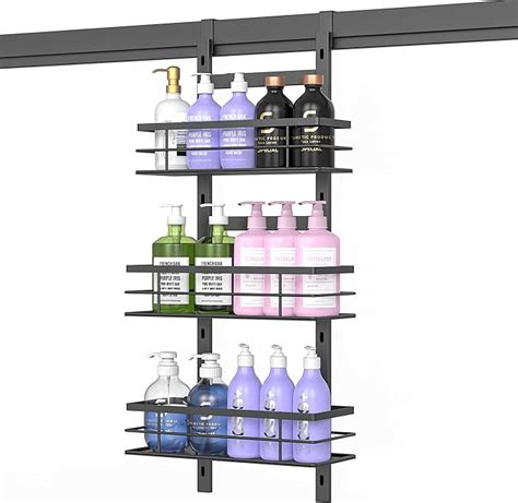 Amazon Balabuki 3 Tier Over The Door Shower Caddy Adjustable