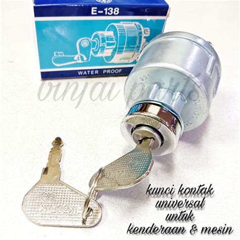 Jual Kunci Kontak Starter Switch Untuk Mesin Genset Forklift Shopee