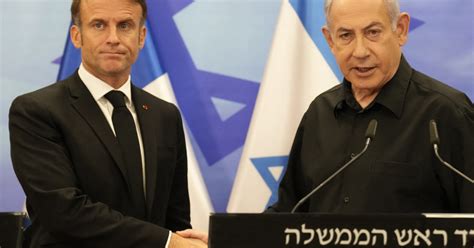 Benjamin Netanyahu spune că e extrem de dezamăgit de Emmanuel Macron