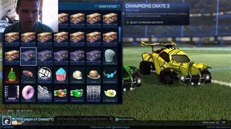 Rocket League Crate Opening Video Youtube