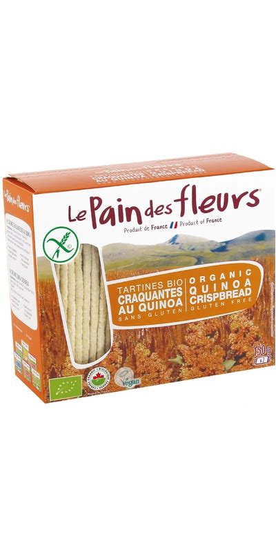 Buy Le Pain Des Fleurs Crispbread Quinoa At Well Ca Free Shipping 35