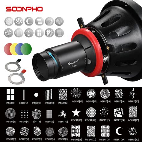 Soonpho Ot Pro Ii Led Light Photography Focalize Conical Snoot Optical