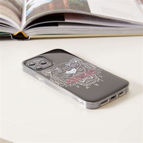 Kenzo Tiger Logo Iphone Pro Max Case Black End Jp