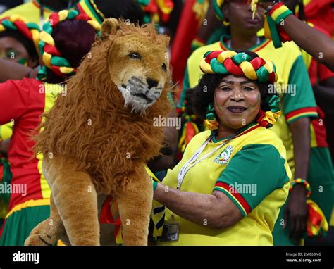 Al Khor Qatar Th Dec Senegal Fans During The Fifa World Cup