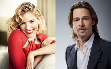 Brad Pitt And Sienna Miller Couldn T Keep Their Hands Off Each Other