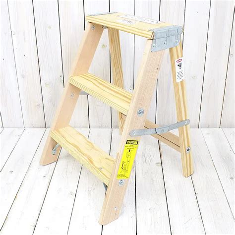 Michigan Ladder Co Wood Stepladder Siz