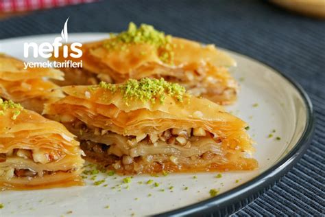 Cevizli Baklava Tarifi Videolu Nefis Yemek Tarifleri