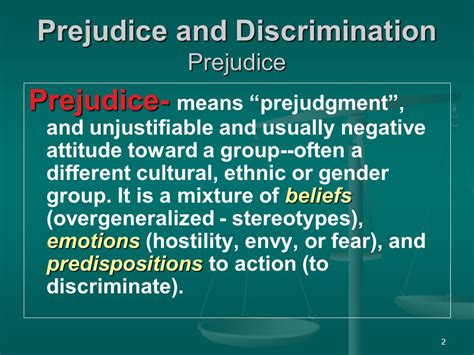 Prejudice Definition