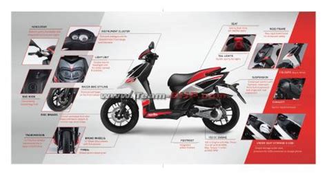 Leaked Aprilia Sr Brochure Image Team Bhp