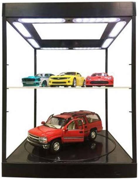 Vitrine 1 18 Draaitafel Hot Toys Action Figure LED Plexiglas Showcase Bol