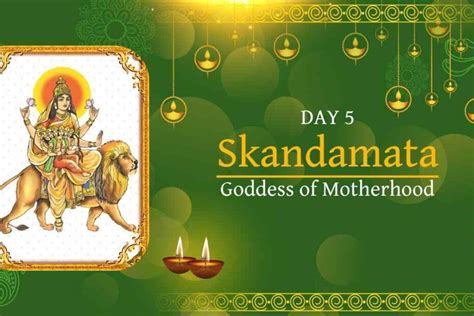 Goddess Skandamata Story Why Is Maa Skandamata Worshipped On Fifth