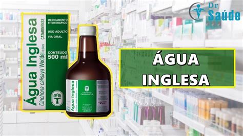 Água Inglesa O Que é Para Que Serve Benefícios E Como Usar Dr Saúde