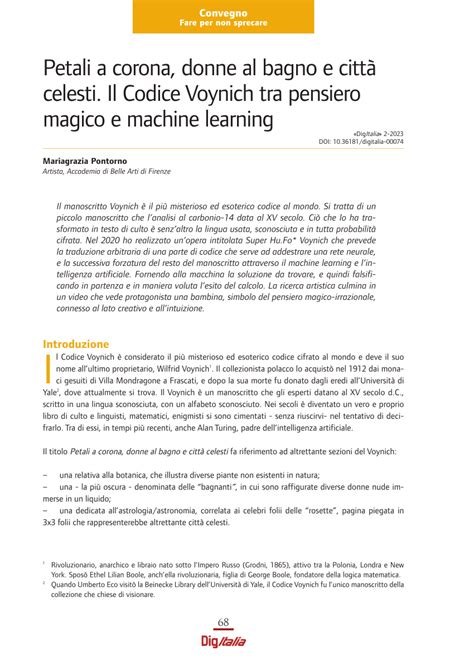 Pdf Petali A Corona Donne Al Bagno E Citt Celesti Il Codice