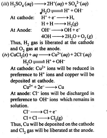 Ncert Solutions For Class Chemistry Chapter Electrochemistry