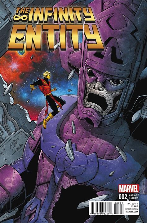 The Infinity Entity 2 Variant Cover By Ron Lim Inhumans Comics Adam