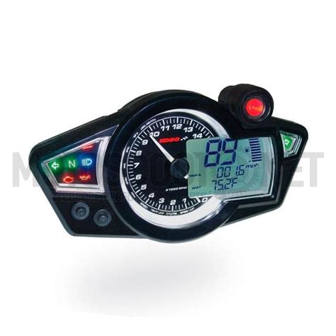 Speedometer Koso Rx N Gp Style Ce Display Black White Light